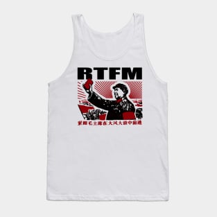 RTFM Mao Little Red book Tank Top